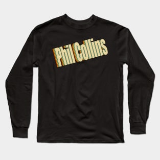 Phil Collins Long Sleeve T-Shirt